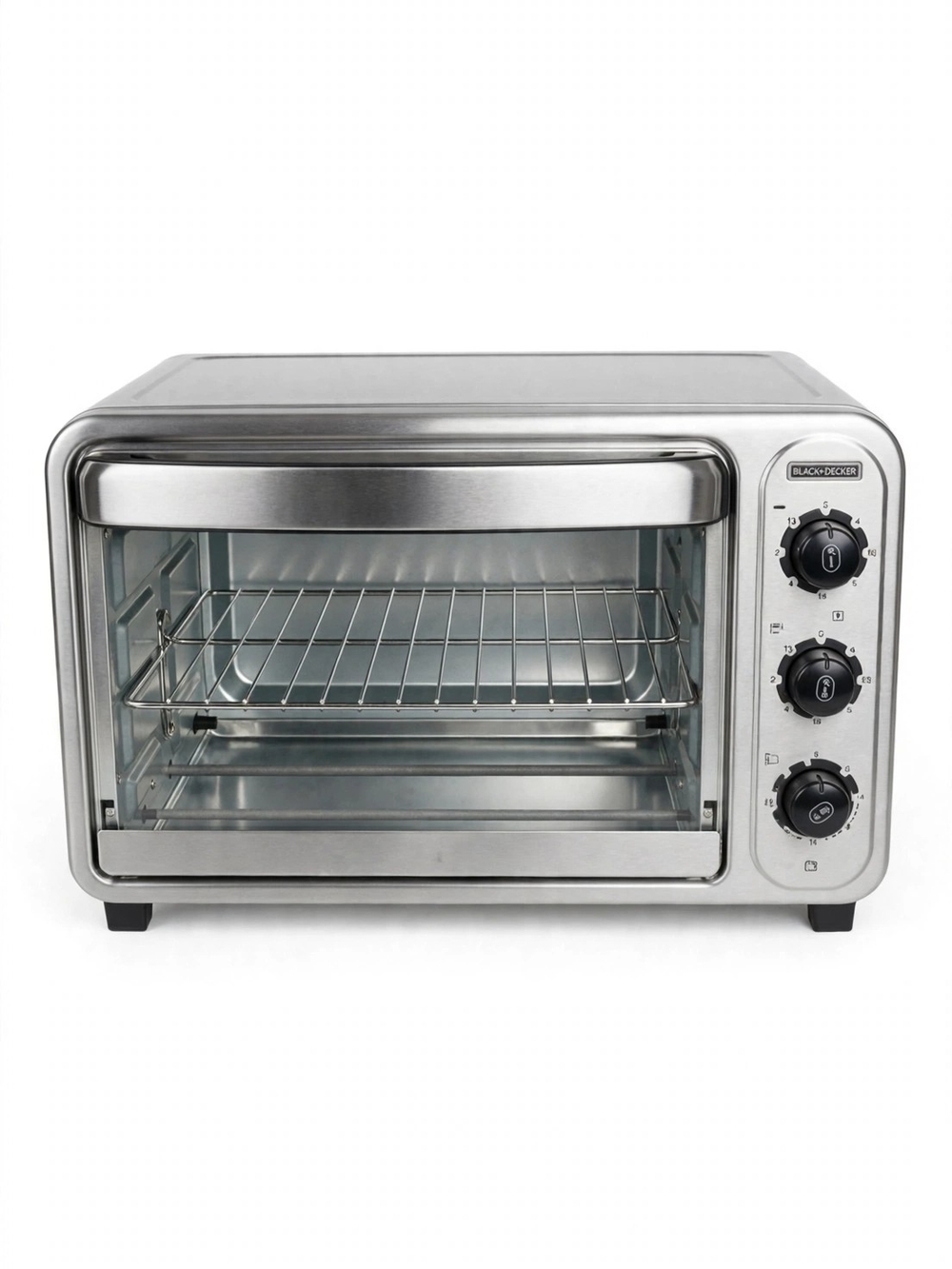 Joy Mangano Elevations Toaster Oven Set NIB